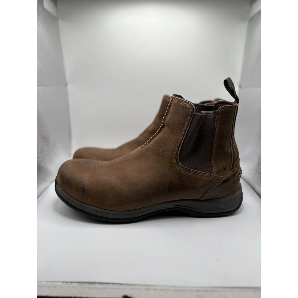 Red Wings Mens Chelsea Brown Leather‎ Boots Size 9.5D 6711 NWOB
